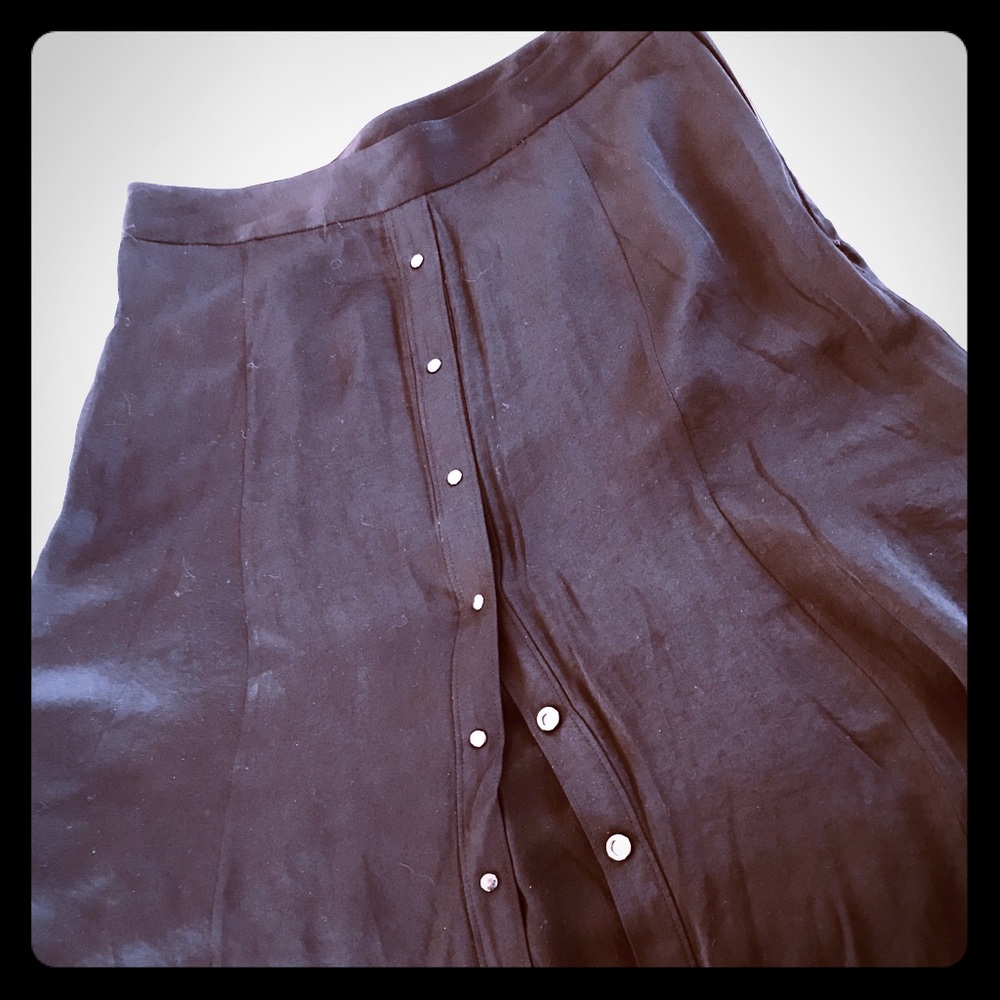 Margaret OLeary long silk skirt